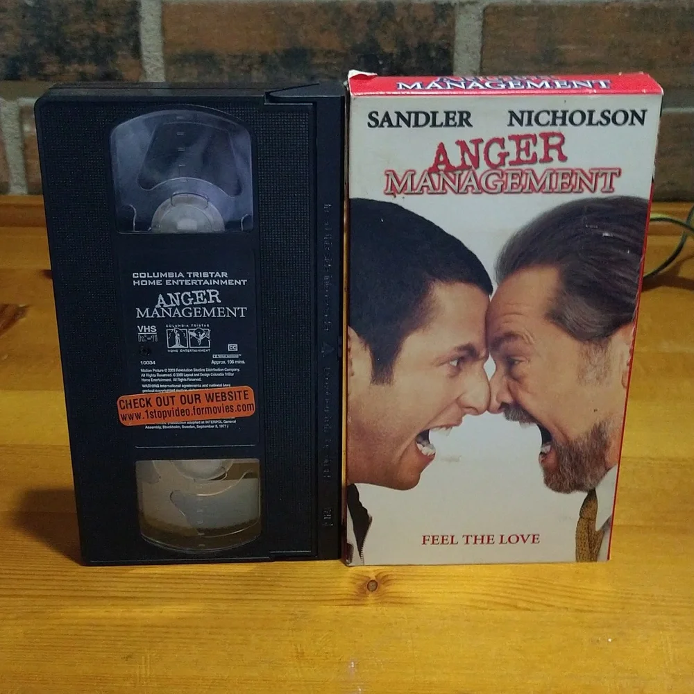 Anger management VHS video tape - Picture 6 of 7